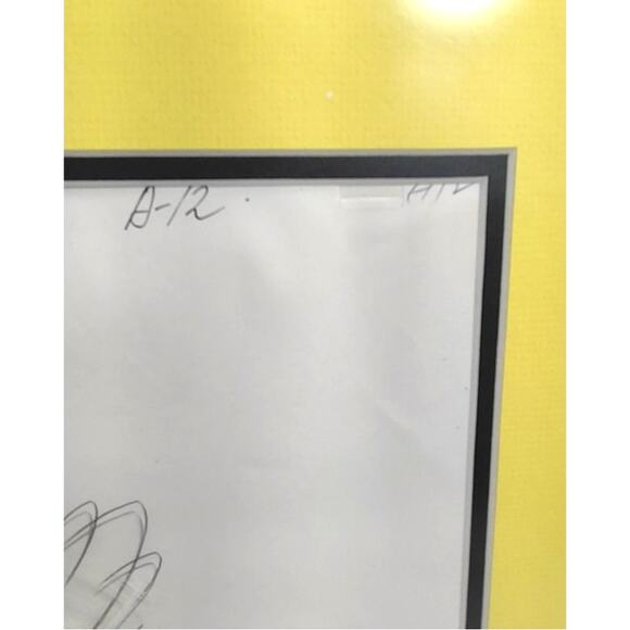 Angy Hornet Bee Serigraph Hand Painted Framed And Matted Signature Artwork - Picture 3 of 9